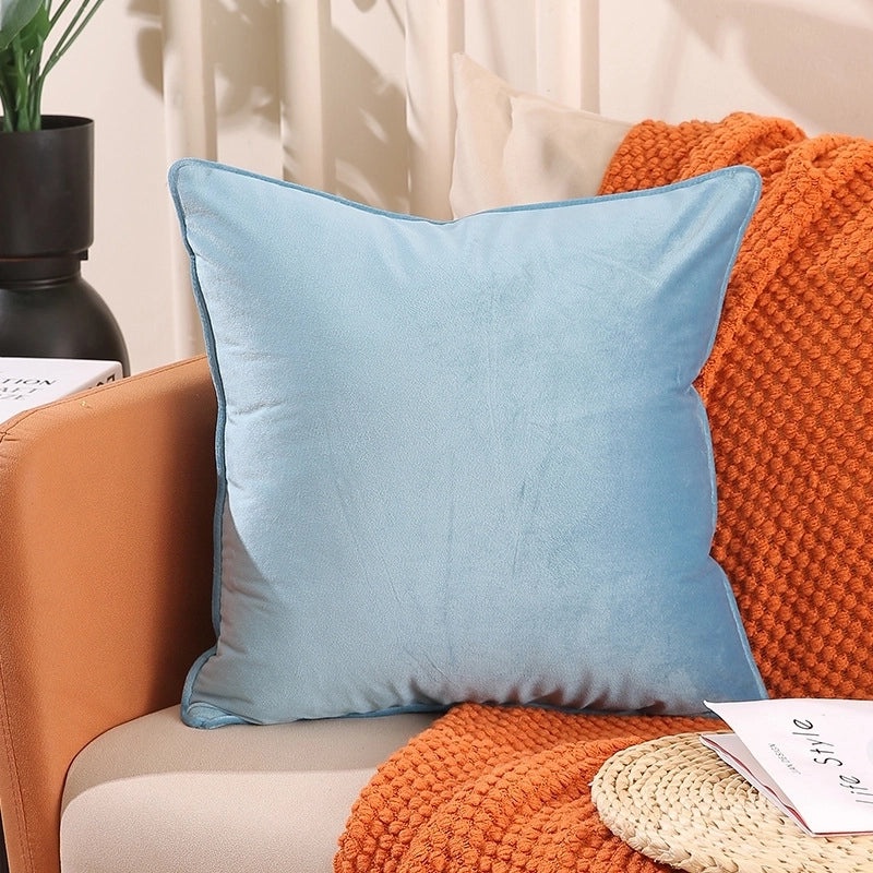 Chinoiserie Style Soft Velvet Pillow Covers|Home Decor Cushions