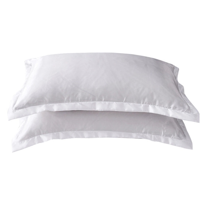 Solid Color Silk Pillowcase Single Satin Ice Silk Pillowcase | Home Textiles & Bedding