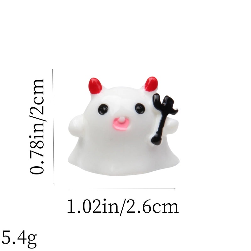 Halloween Ethnic Minimalist Pumpkin Skull Resin Decor for Table Party Supplies|Home & Living > Seasonal Decor > Halloween Decorations