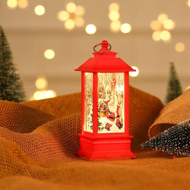 Christmas LED Mini Oil Lamp Decoration Portable Festive Light|Home Decor