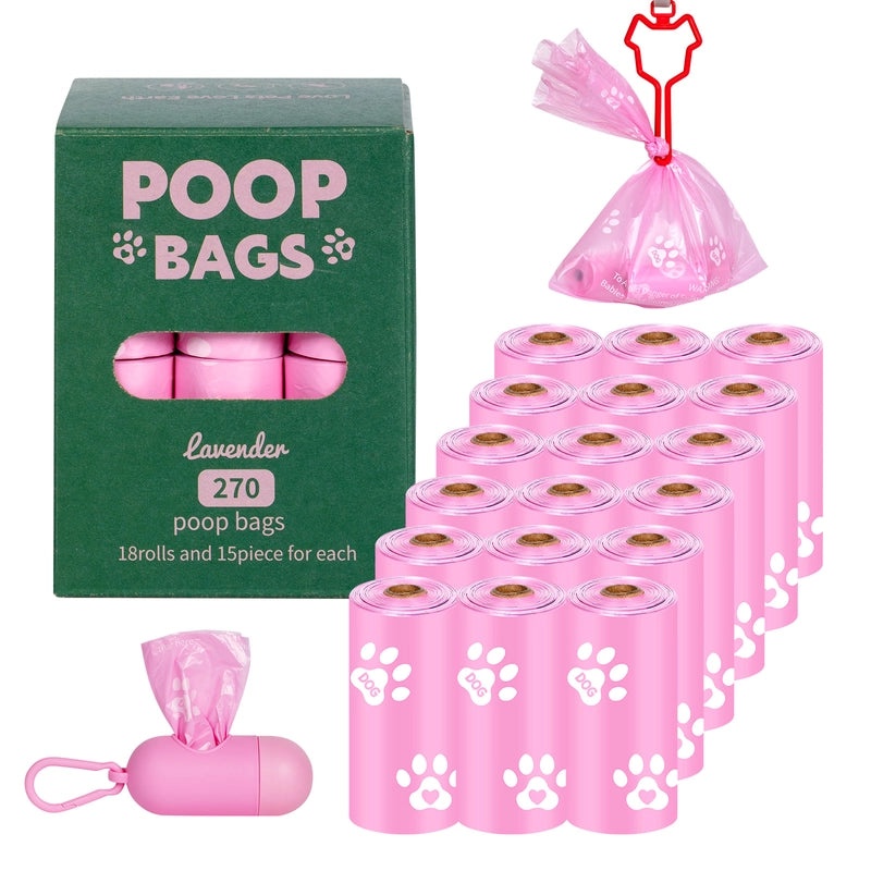Adorable Paw Print Pet Waste Bags|Pet Waste Management Accessories