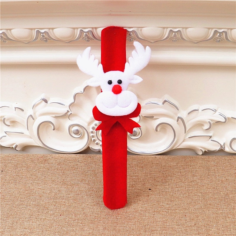 Christmas Light-Up Slap Bracelets for Kids, Snowman & Santa Designs|Kids Jewelry & Accessories