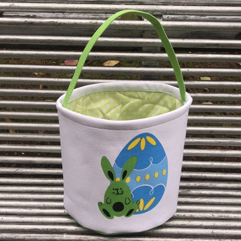 Minimalist Easter Rabbit Cloth Basket for Daily Use | Home Decor & Seasonal Accessories