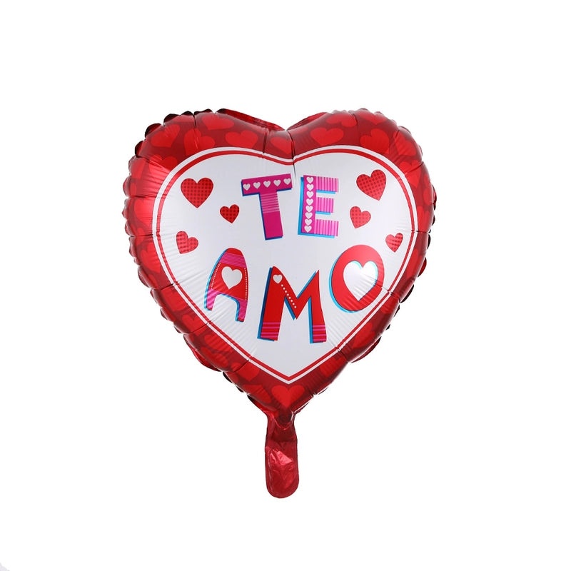 Romantic Heart-Shaped Aluminum Foil Balloons for Valentine’s Day Wedding Party Decorations|Party Supplies Balloons