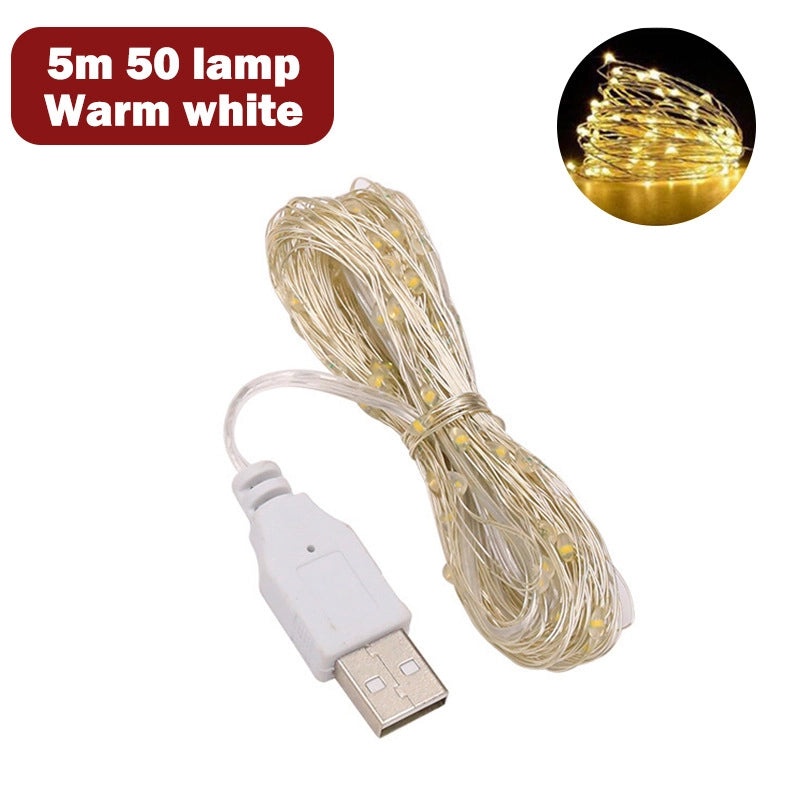 Christmas Cute Solid Color PC String Lights for Indoor Party Festival|Home Decor & Festive Lighting