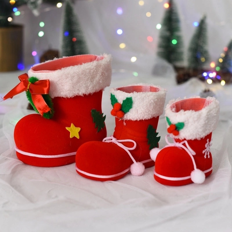 Cute Christmas Cartoon Socks Gift Bags for Family Party | Holiday Gifts & Accessories