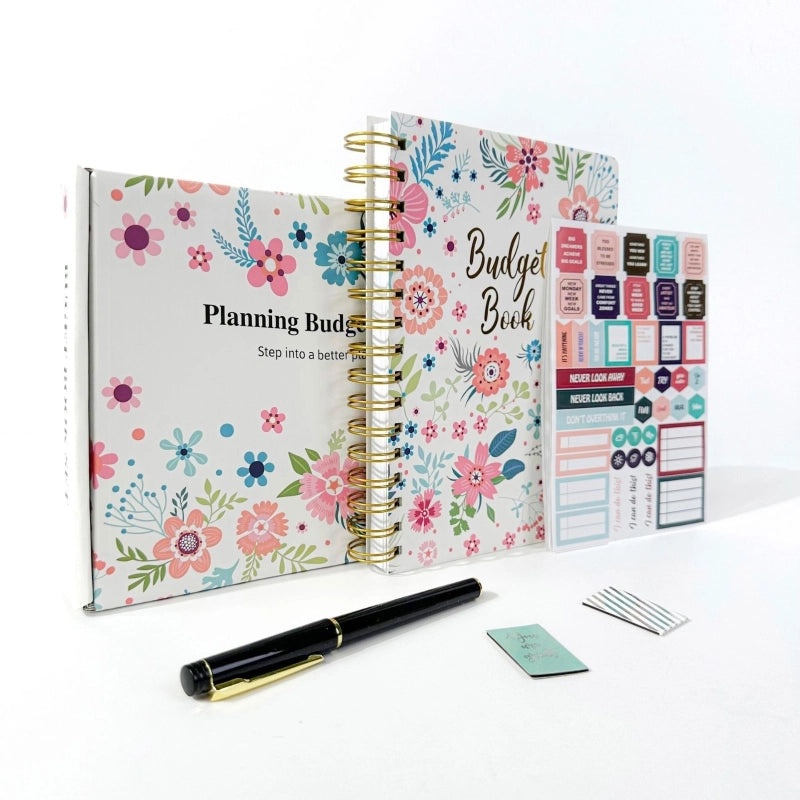 Cartoon Flower School Notebook Set for Learning and Writing|Stationery & School Supplies