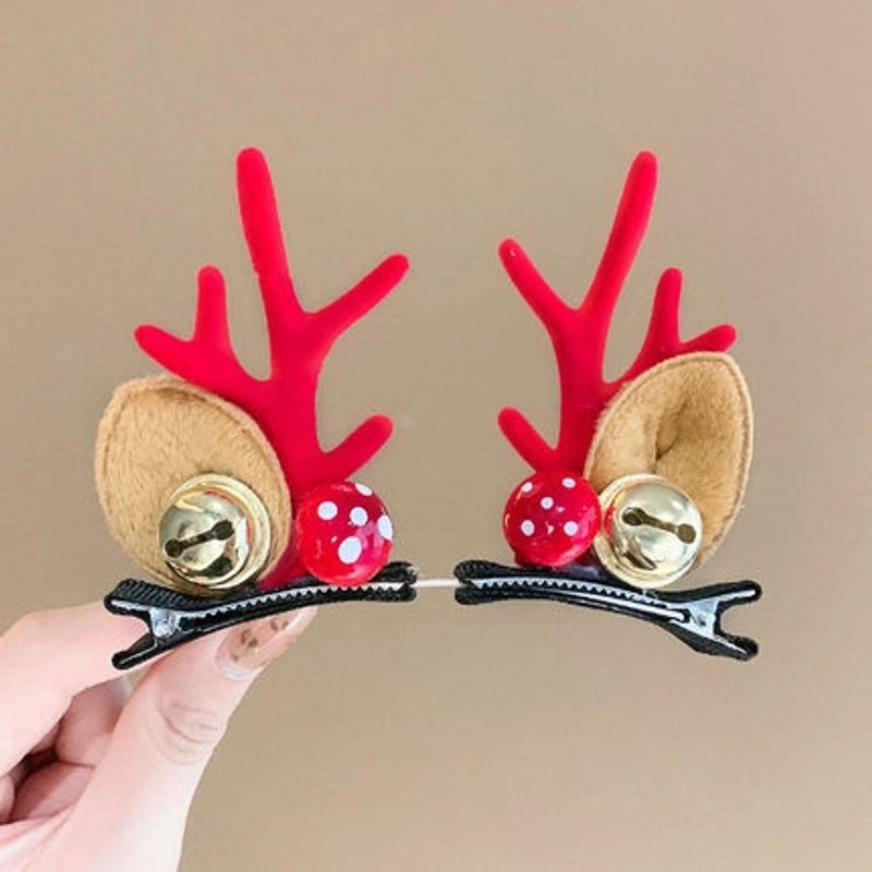 Festive Resin Antler Hairpin for Daily Wear|Hair Accessories