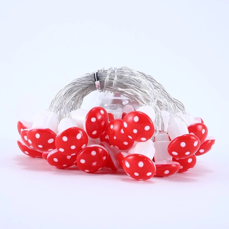 Christmas Minimalist Mushroom Plastic Indoor Lights|Home Decor Lighting
