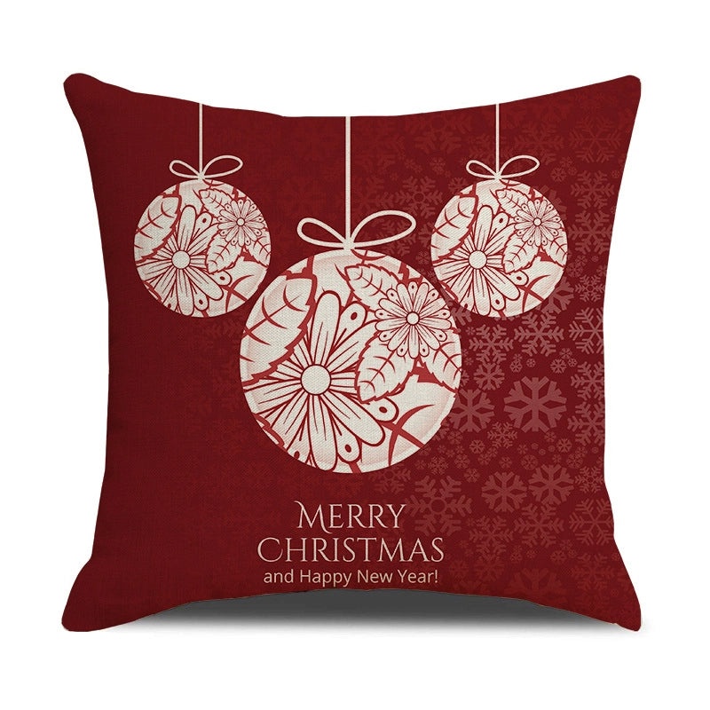 Stylish Elk Print Polyester Pillow Covers | Home Decor Pillows
