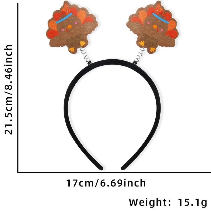 Cute Turkey Letter Decor Felt Plastic Accessory|Home Decor