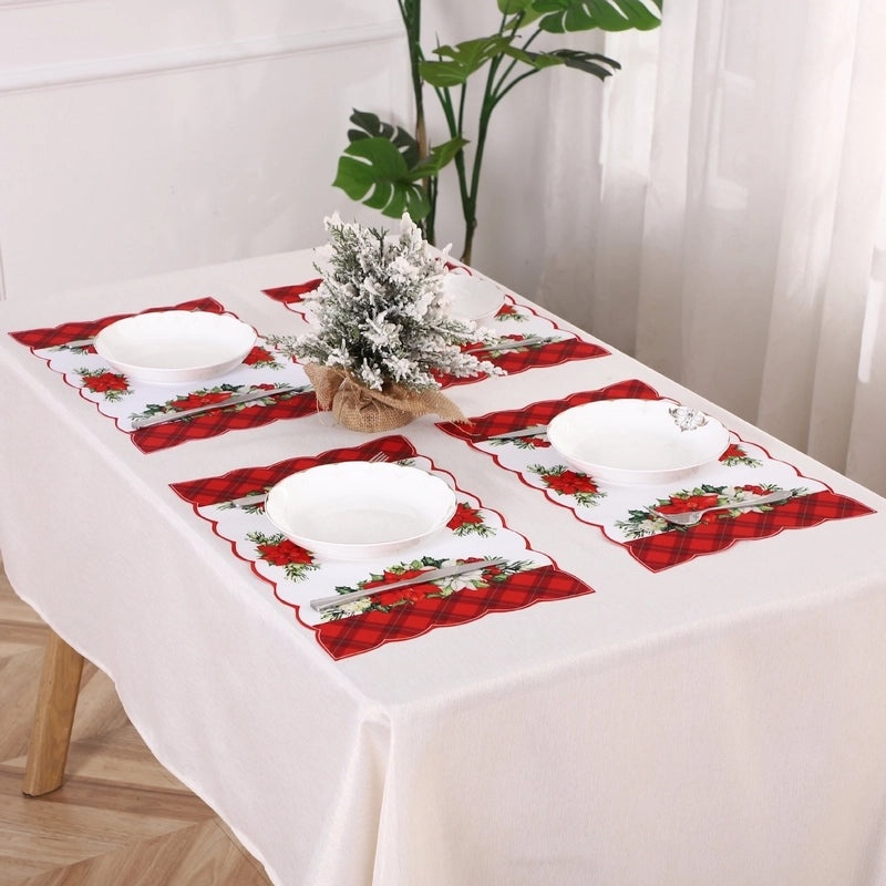 Nordic Christmas Letter Polyester Table Decoration | Home Décor & Seasonal Decorations