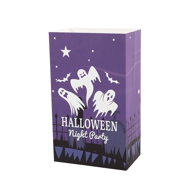Halloween Hip-Hop Style Kraft Paper Gift Bags with Funny Halloween Patterns|Party Supplies