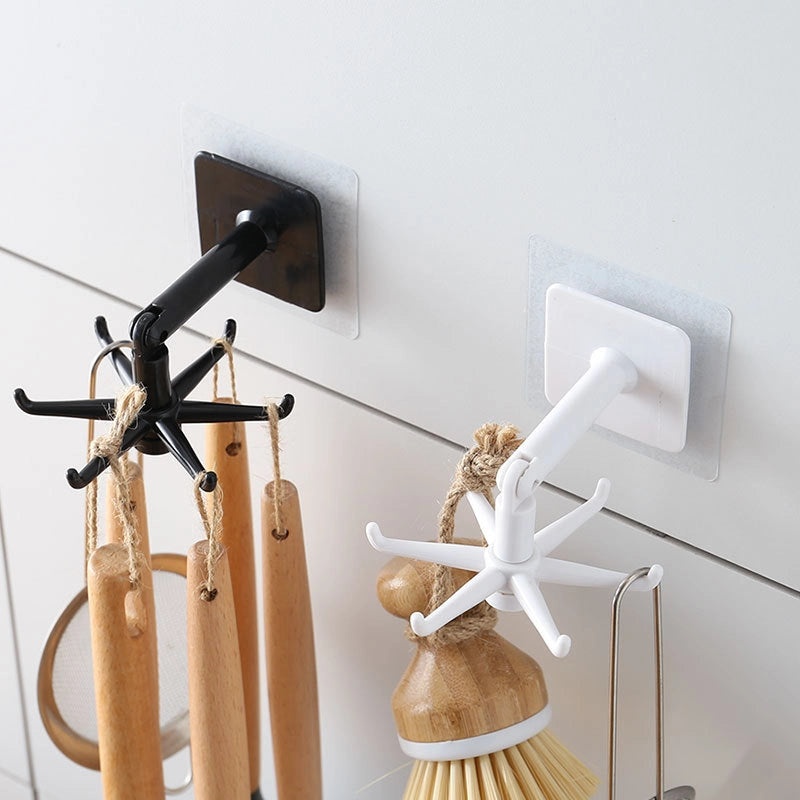 Adjustable Rotating Multi-Use Hook for Hanging Accessories|Home Organization & Storage Accessories
