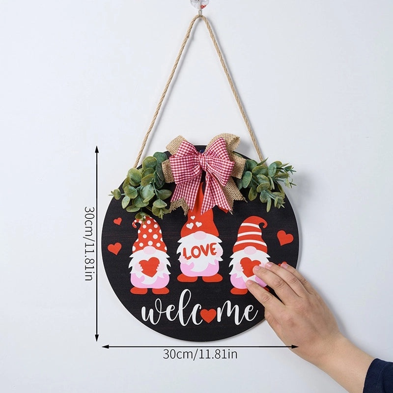 Mother's Day Heart Letter Hanging Ornament PVC Plywood Party Decoration 1 Piece|Home Decor