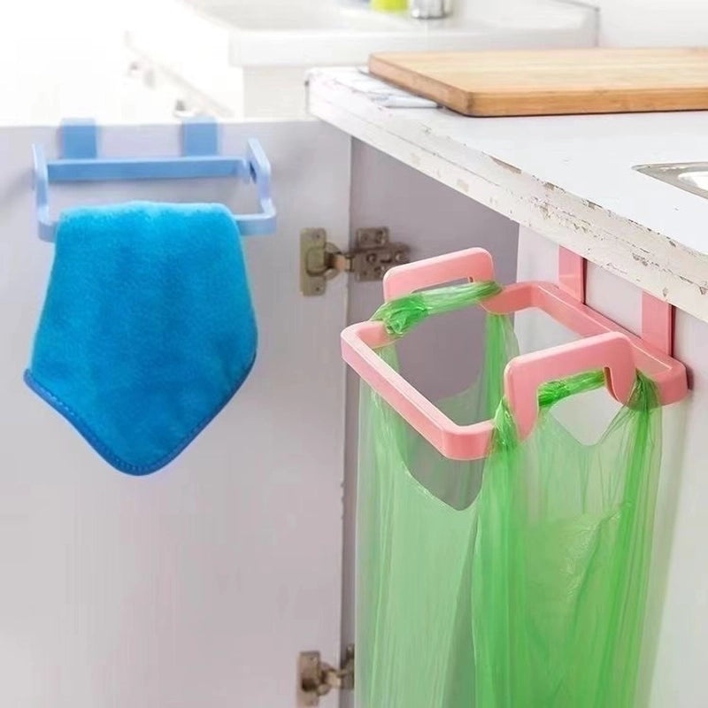 Simple Solid Color Plastic Waste Bin Organizer 1 Pc|Home & Kitchen Storage