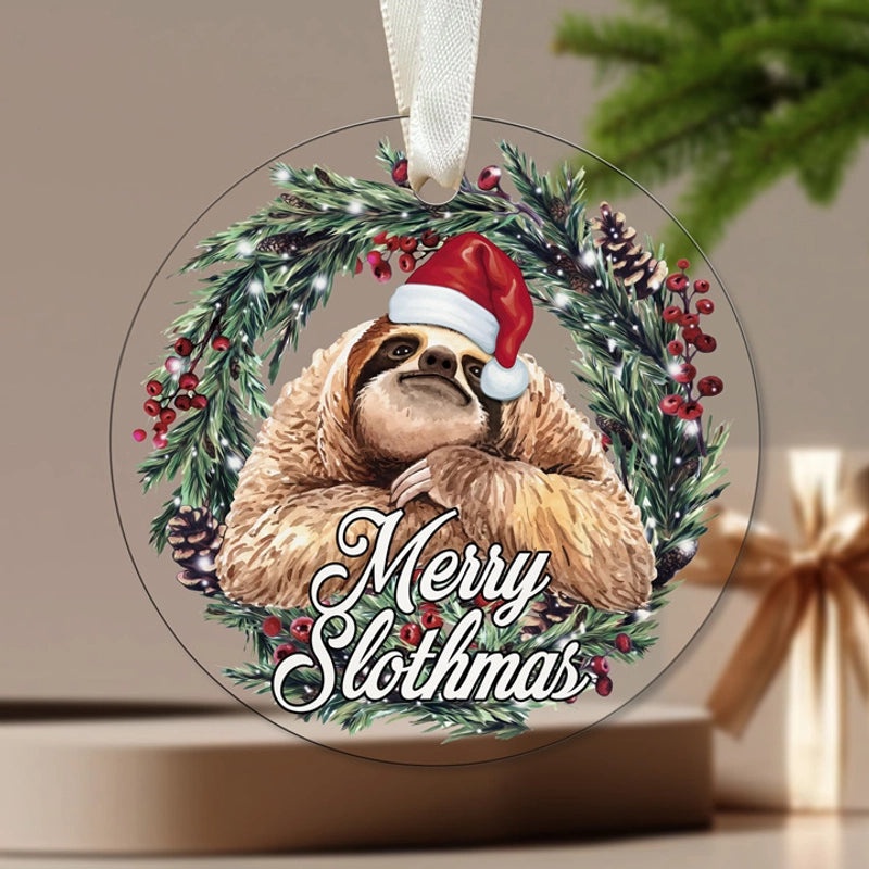 Christmas Acrylic Earrings Korean Pastoral Style | Jewelry & Accessories