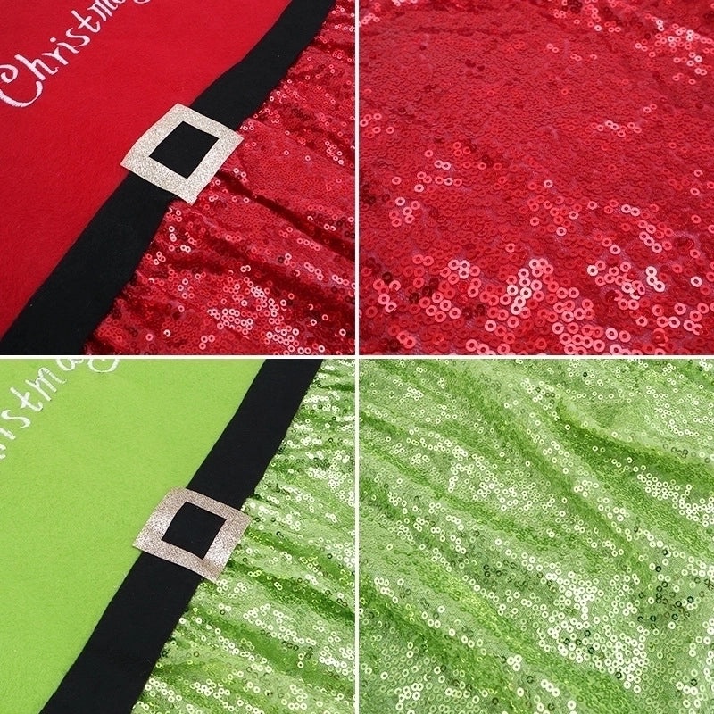 Christmas Cartoon Letter Pattern Solid Color Chair Cover for Home Daily Use|Home Decor & Furniture Accessories