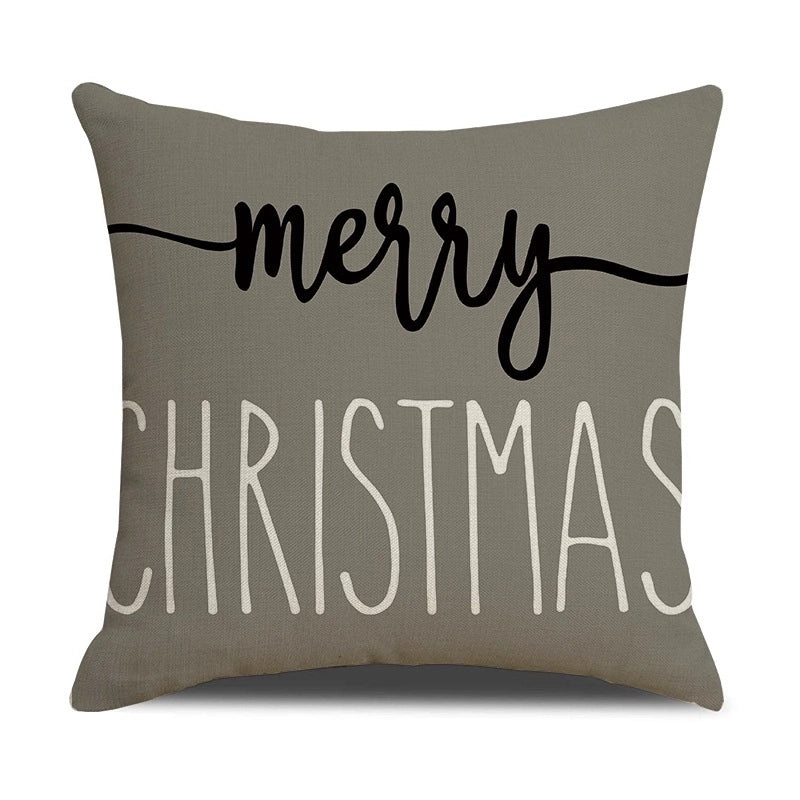 Stylish Alphabet Polyester Cushion Covers|Home Decor Pillows