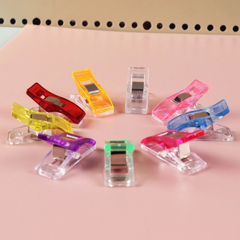 200pcs Plastic Sewing Clips for Fabric DIY Handmade Edge Positioning Patchwork Fixing | Sewing Accessories