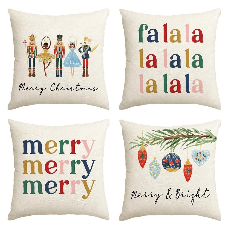 Stylish Cartoon Linen Cushion Covers for Home Decor|Home Textiles & Pillows