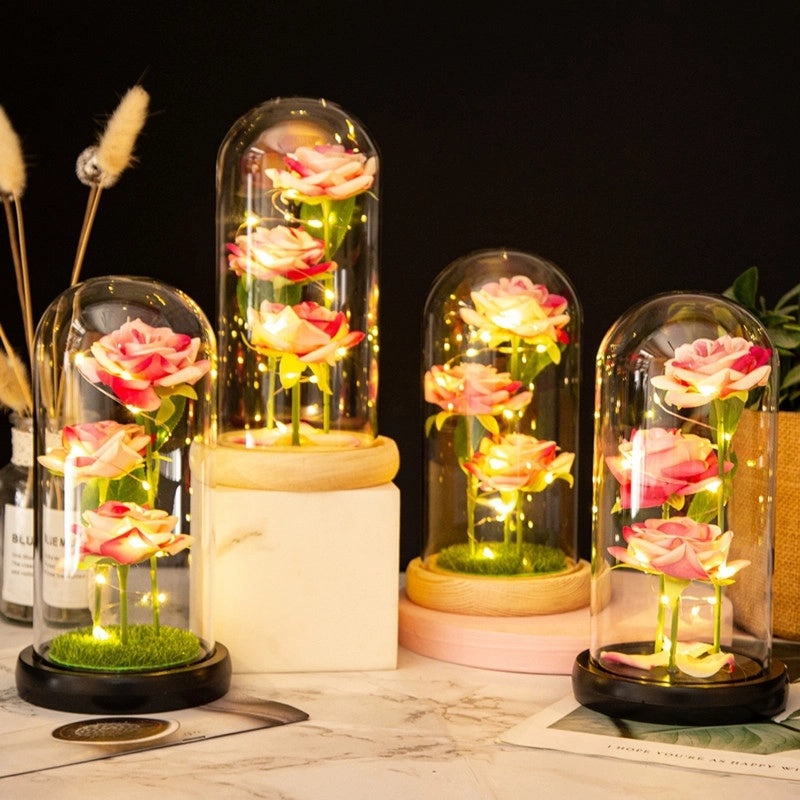Romantic Preserved Rose Bouquet for Valentine's Day|Flower Gifts