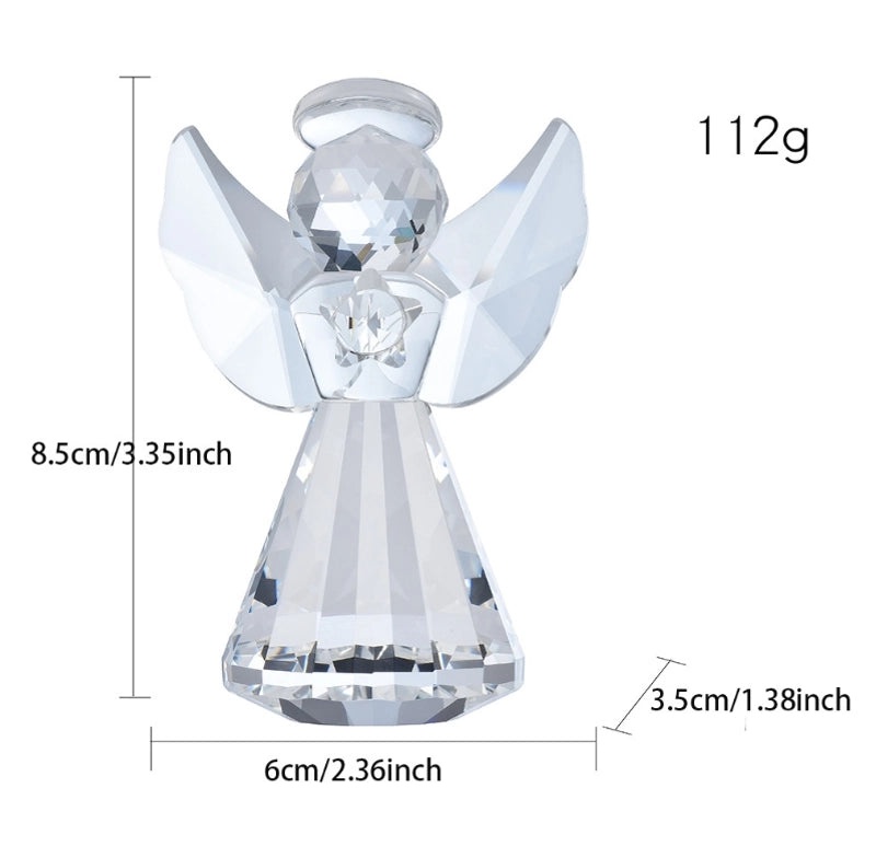 Elegant Princess Minimalist Handmade Crystal Ornaments | Home Decor