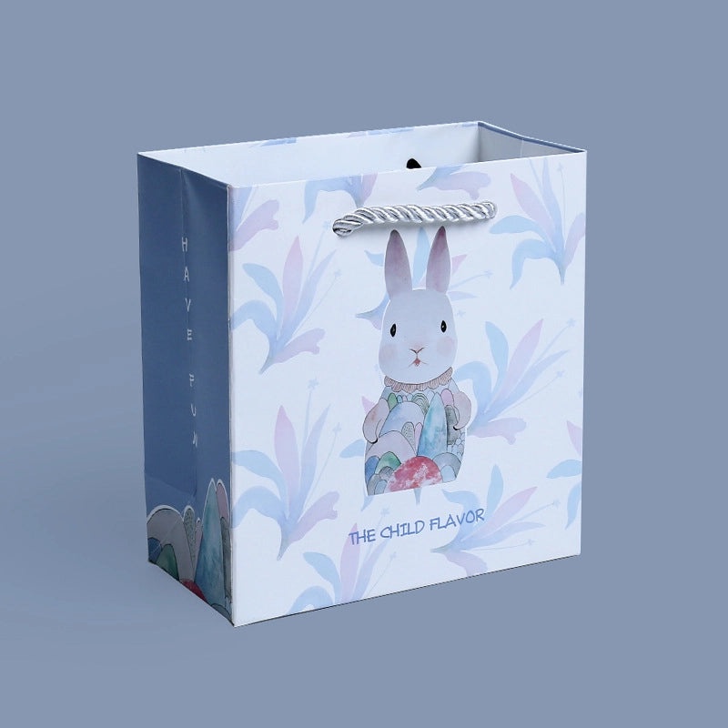 Creative Cartoon Gift Handbag Paper Bag Birthday Party Favor Bag Small Gift Tote | Gift Bags & Packaging