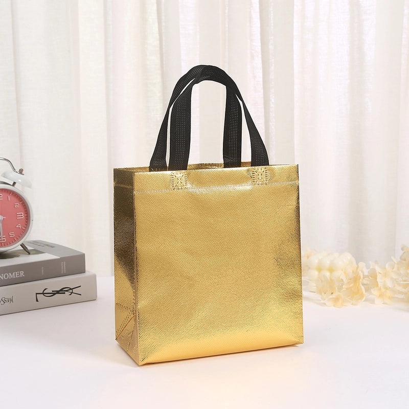 Solid Color Nonwoven Gift Bags for Holiday Outdoor Daily Use|Gift Bags & Wrapping Supplies