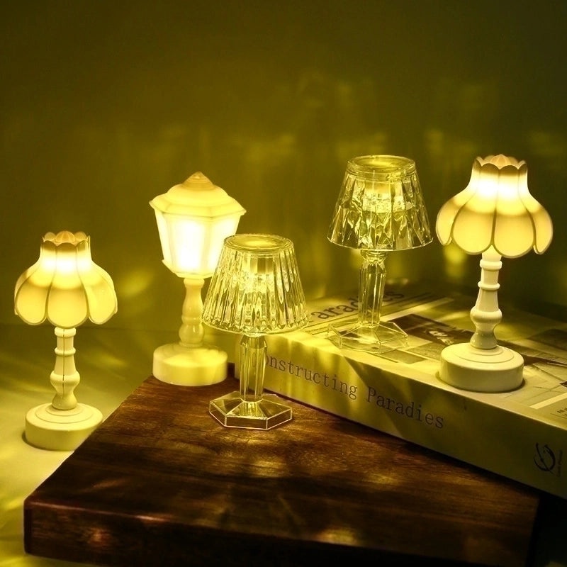 Simple Solid Color Plastic Night Light for Indoor Use|Home Decor Lighting