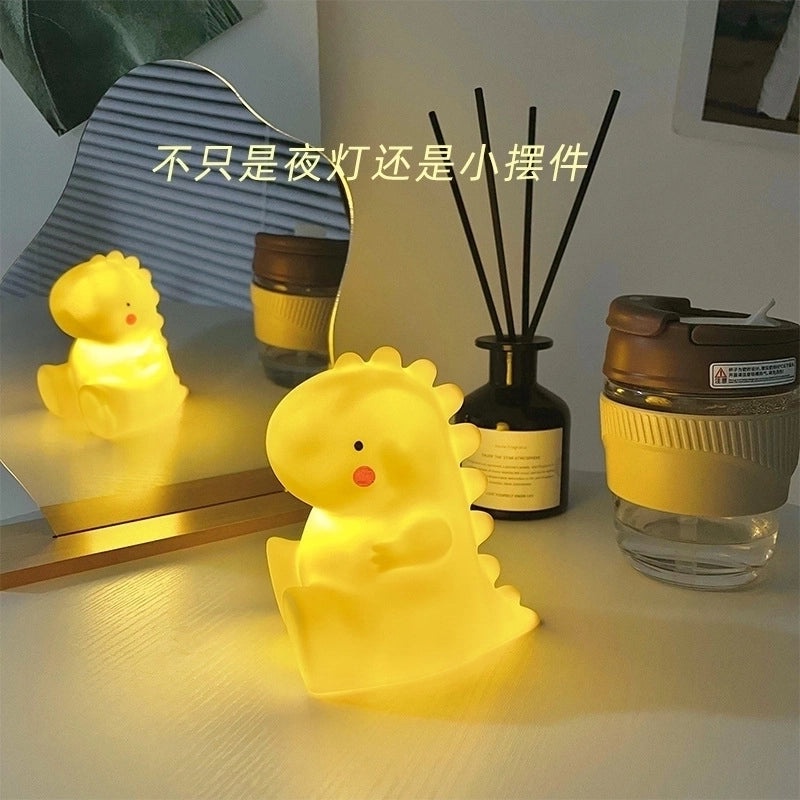 Mini Night Light for Bedroom | Bedside Luminous Table Lamp | Decorative Small Desk Lamp|Home Lighting|Nighttime Ambient Light|Bedroom Accessories
