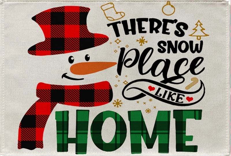 Vintage Cotton Linen Christmas Tree Letter Decoration|Home & Garden > Holiday Decor > Christmas Decorations