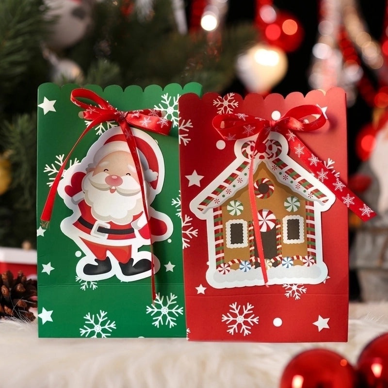 Christmas Casual Christmas Tree Santa Claus Party Gift Wrapping Supplies | Holiday Party Decorations