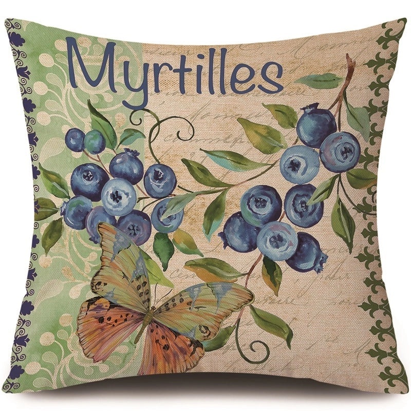 Trendy Animal and Floral Linen Pillow Covers|Home Decor Pillows