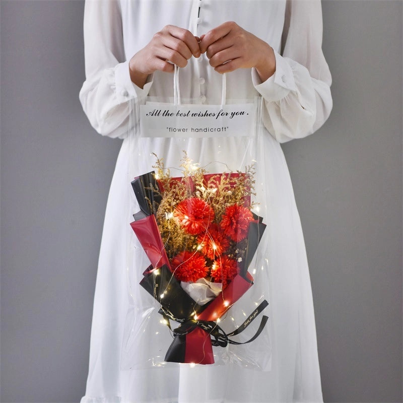 Romantic Letter Soap Flower for Christmas Valentine’s Day New Year Festival Party|Home Decor Gifts