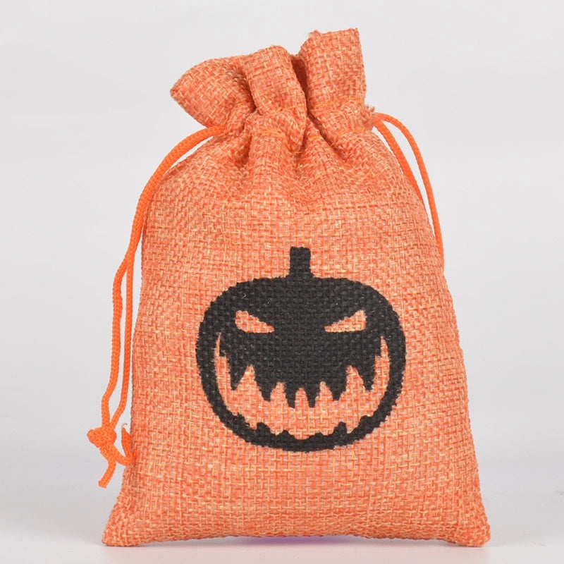 Halloween Pumpkin Heart Shape Casual Linen Accessory | Jewelry & Accessories
