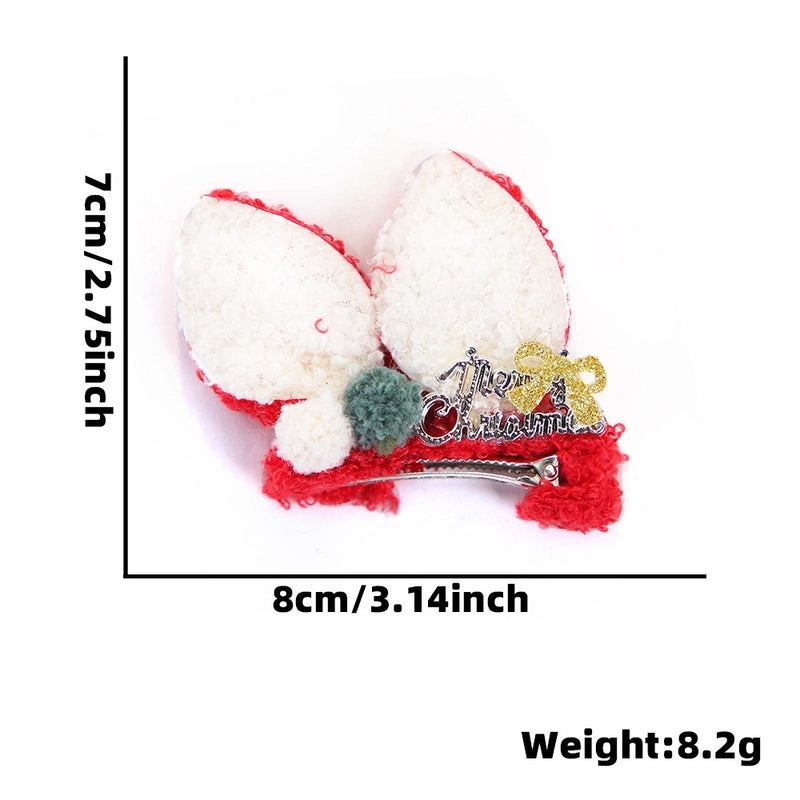 Festive Christmas Cartoon Antler Hairpin Cute Party Accessory for Holiday Celebrations|Holiday Accessories