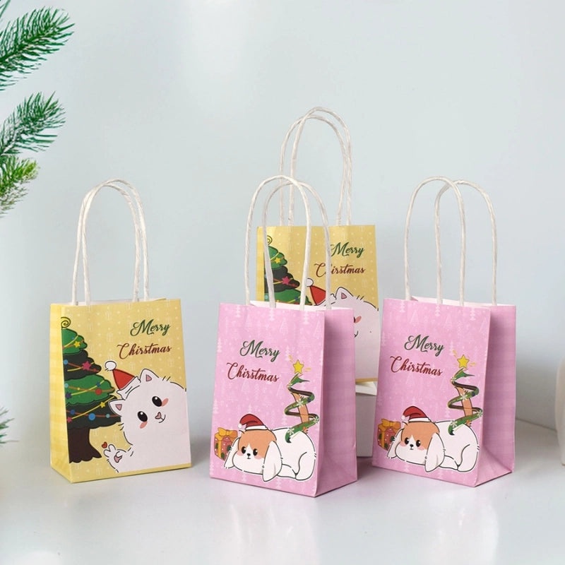 Christmas Animal Cartoon Gift Bags for Party & Birthday Wrapping Supplies|Party Supplies