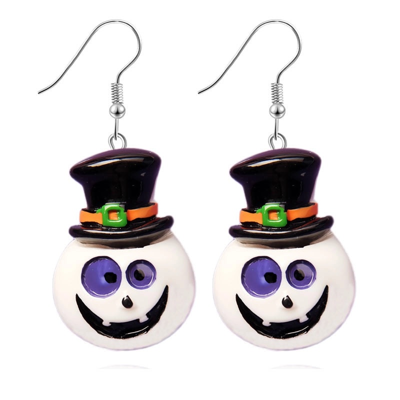 Cute Halloween Resin Decoration with Funny Pattern for Party Festival|Home Decor