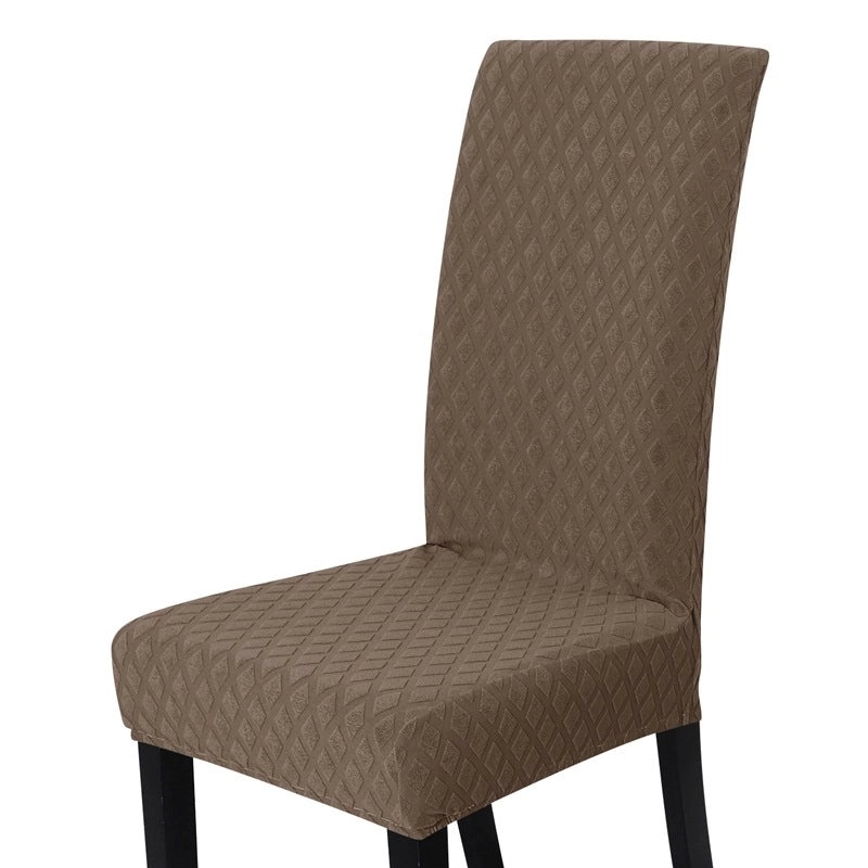 Four Seasons Elastic Jacquard Chair Cover Integrated Design for Dining Hotel Chairs Stools Modern Simple | Chair Covers