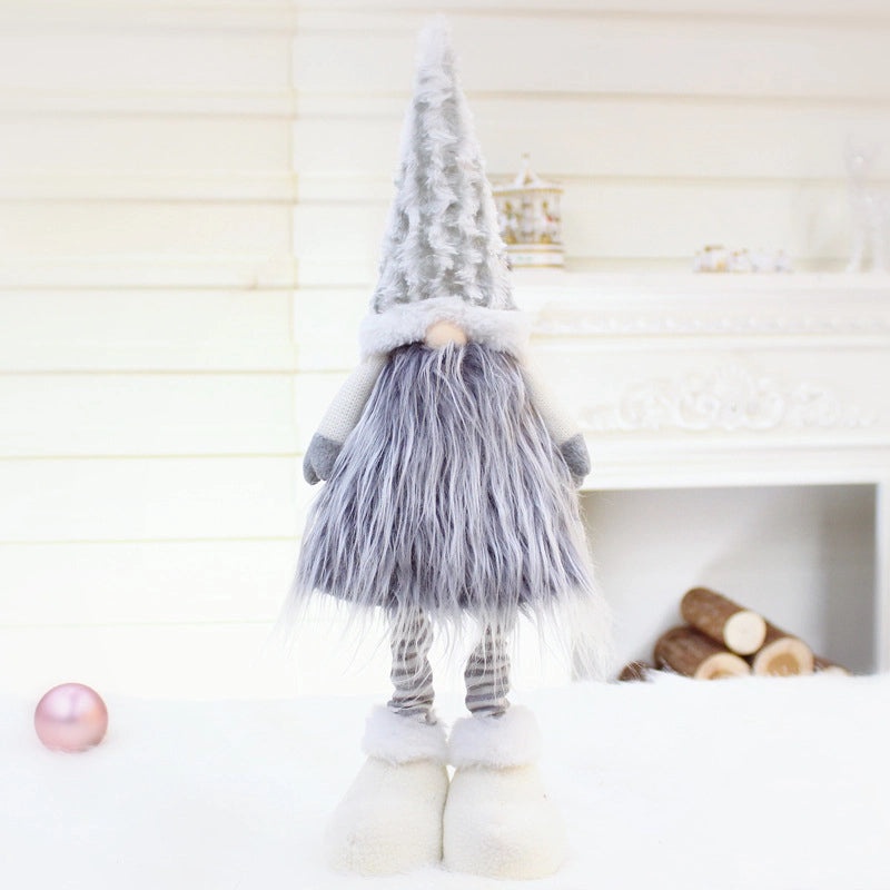 Christmas Telescopic Faceless Gnome Doll Window Decoration Supplies|Christmas Decorations