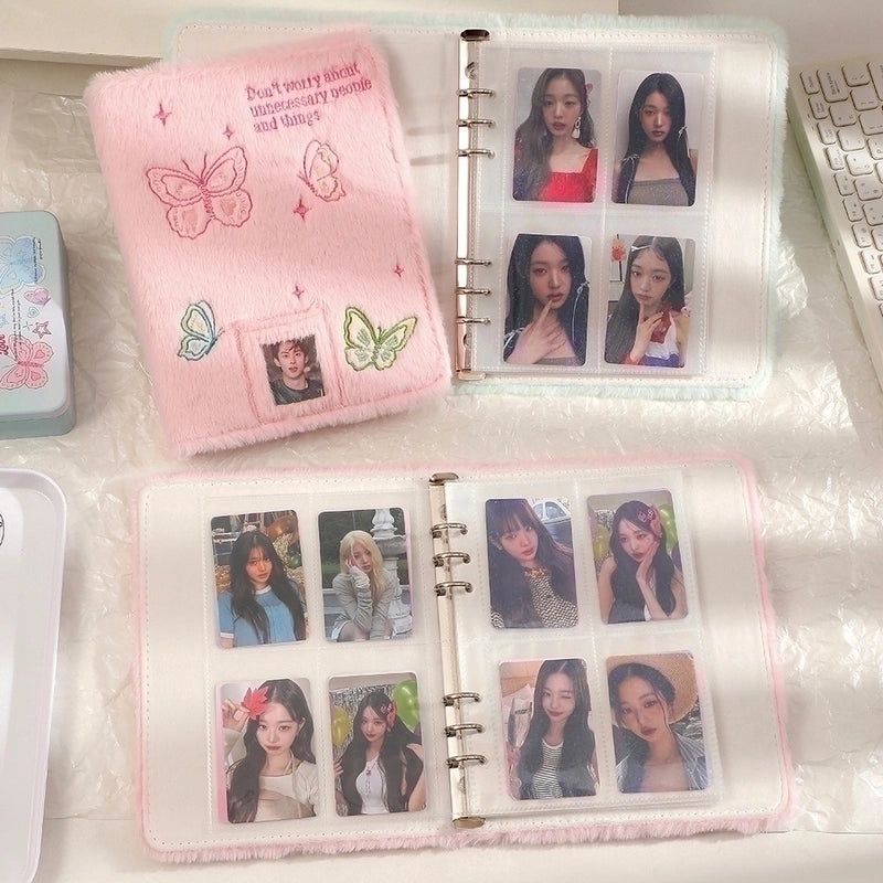 Retro Butterfly Photo Album with Mixed Materials for Daily Memories | Photo Albums & Scrapbooks