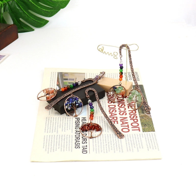 Vintage Natural Gravel Crystal Handmade Bookmark | Jewelry & Accessories