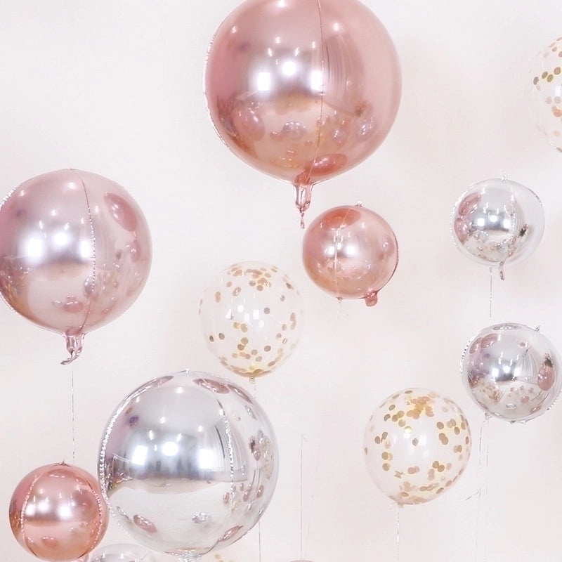 Solid Color Aluminum Foil Balloons for Birthday and Wedding Decorations|Party Supplies & Decorations