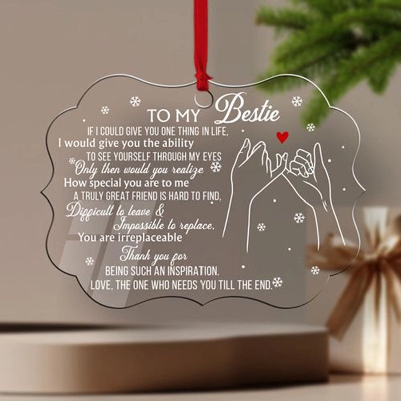 Christmas Acrylic Earrings Korean Pastoral Style | Jewelry & Accessories