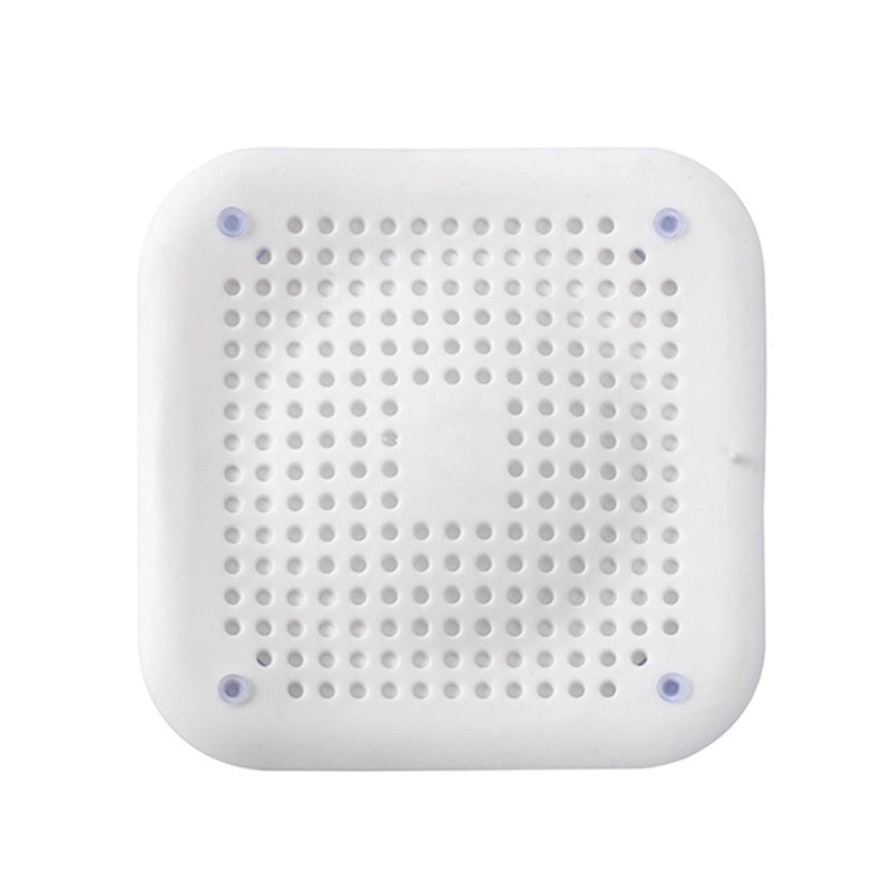 Minimalist Solid Color TPR Floor Drain Cover, Durable Waterproof Bathroom Drain Protector|Home Improvement Bath Accessories