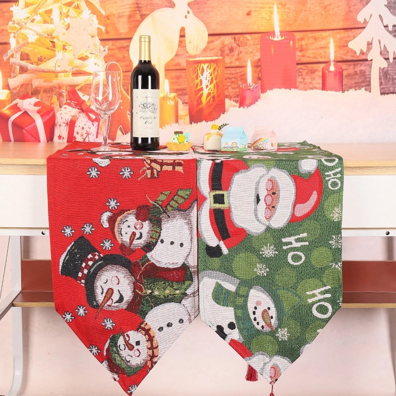 Holiday Reindeer Decorative Banquet Tablecloth|Home Decor Table Linens