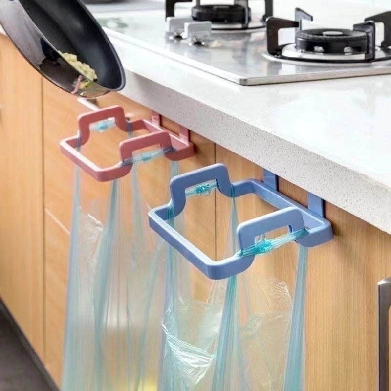 Simple Solid Color Plastic Waste Bin Organizer 1 Pc|Home & Kitchen Storage