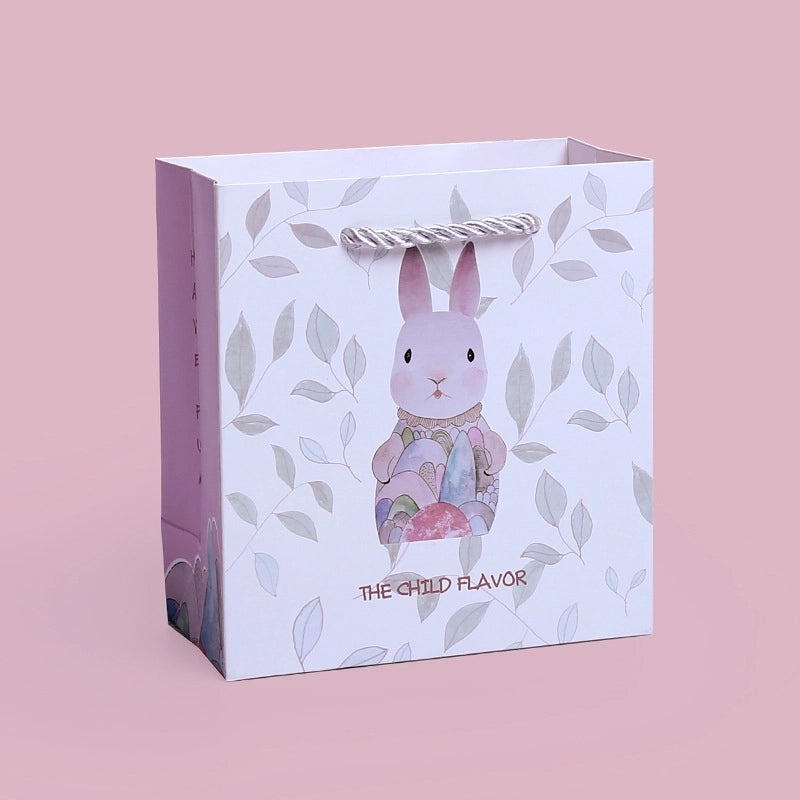 Creative Cartoon Gift Handbag Paper Bag Birthday Party Favor Bag Small Gift Tote | Gift Bags & Packaging