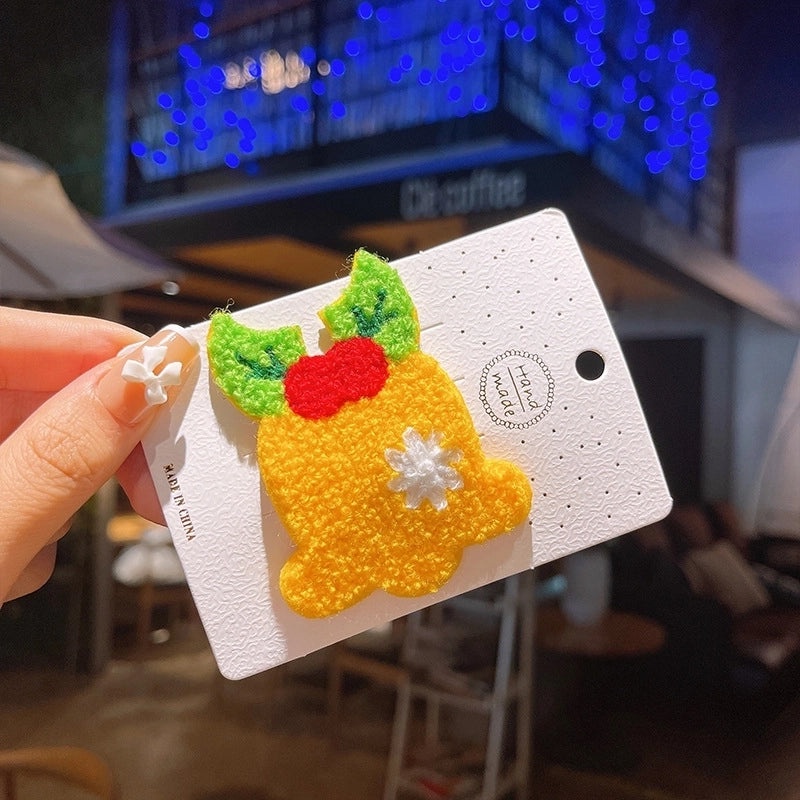 Minimalist Christmas Tree Hairpin with Bow Knot and Elk Design|Hair Accessories